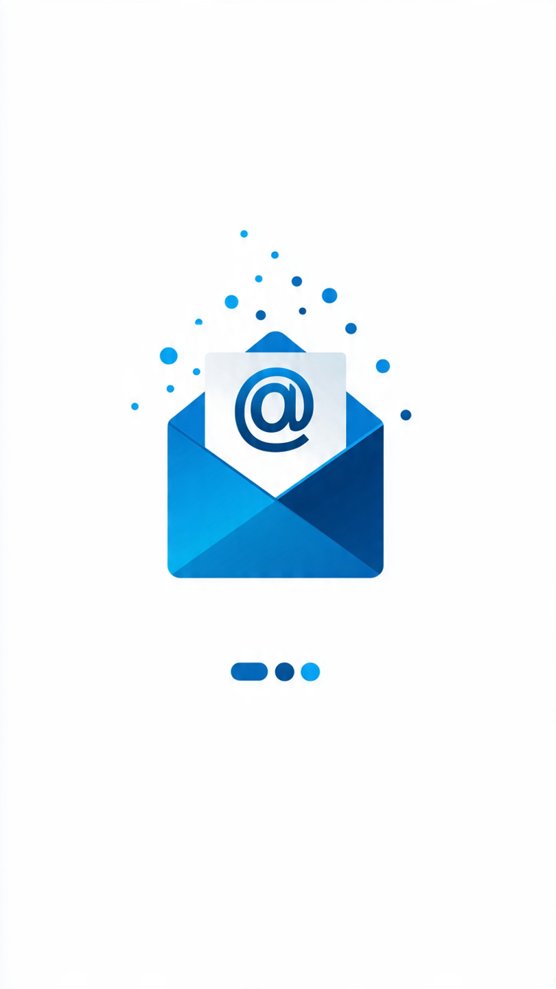 professional modern logo for email marketing clean